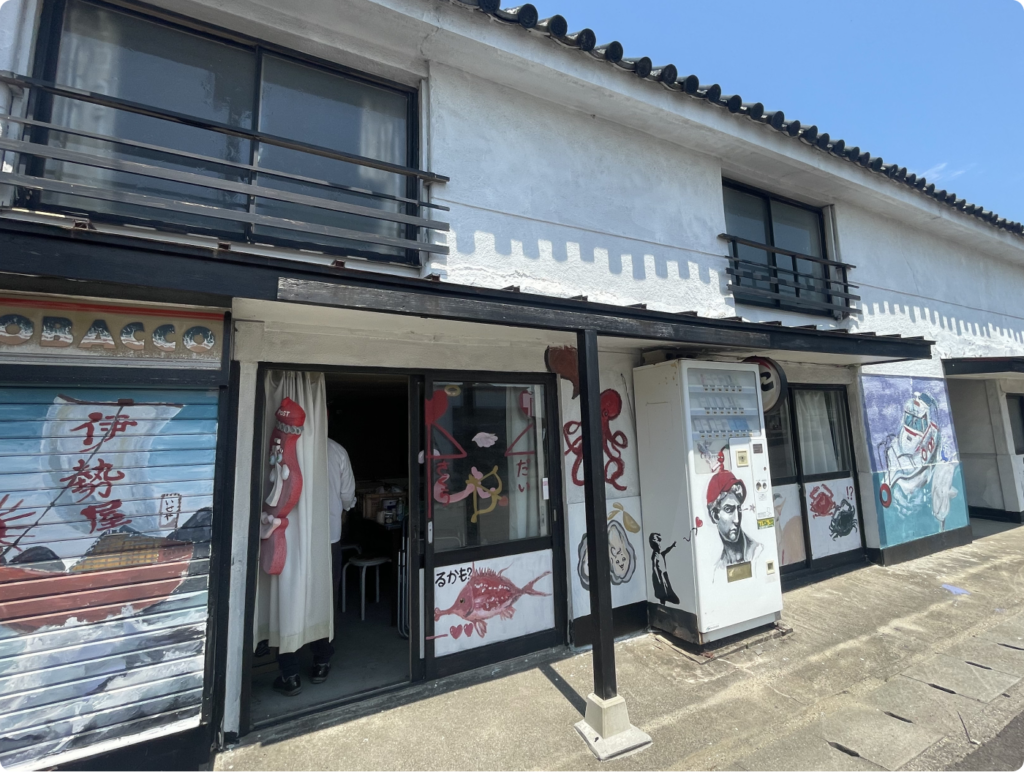 空き家を利用した食堂