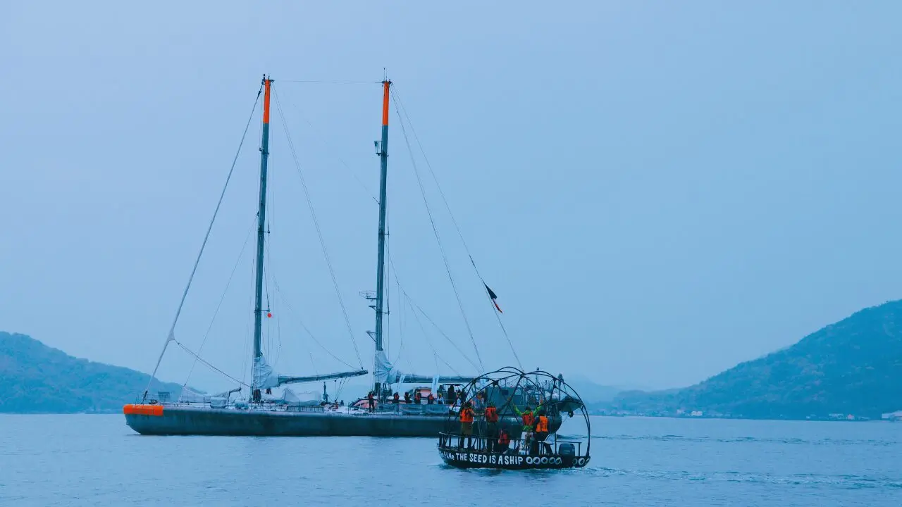 世界を航海するタラ号、粟島へ | ℃（ど）